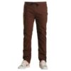 FP MFG Sweatpant Chinos - Slim Fit- Elastic waistband - Brown, 30-32 flex waist