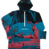 Colours Collectiv Coaches Anorak-Heavyweight Nylon Moonscape All Over - XL, All Over