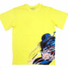 Colours Collectiv Premium cotton spandex blend shirt Old School - Large, Yellow