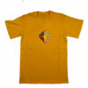Crupiê Premium cotton T-Shirt GASV - Large, Mustard
