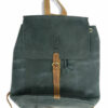 FP Leather Backpack - Matte blue